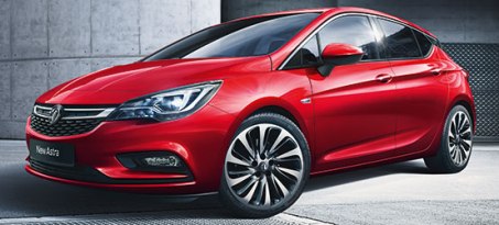 Vauxhall Astra Elite Nav car leasing