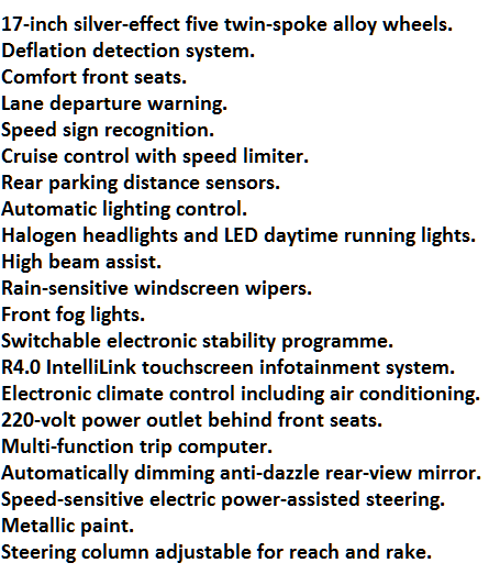 Vauxhall Grandland X SE Specification