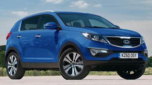 Kia Sportage Blue