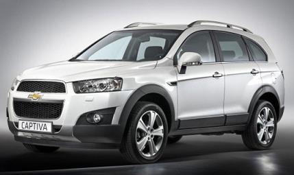 Chevrolet Captiva business contract hire offers