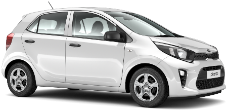 Kia Picanto Clear White lease