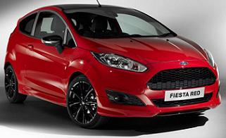 Ford Fiesta Zetec S red Edition lease